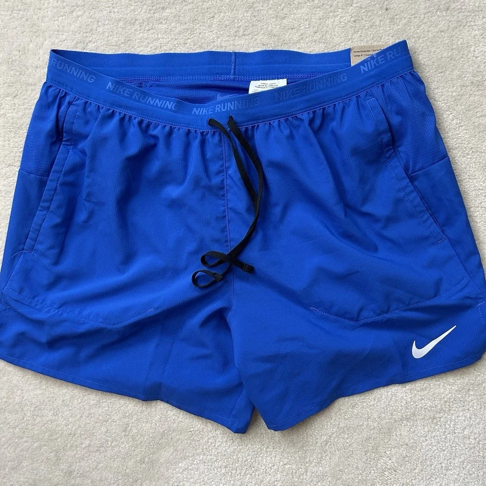 Nike Dri-FIT Stride 5'' Lined Running Shorts Men's Medium Pockets Drawstring